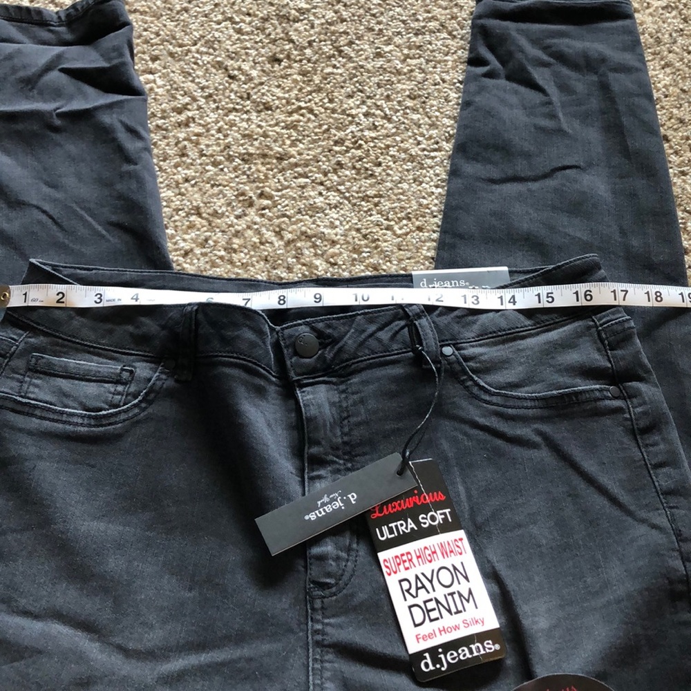 NWT d. jeans Black Denim Jeans - - Picture 7 of 10